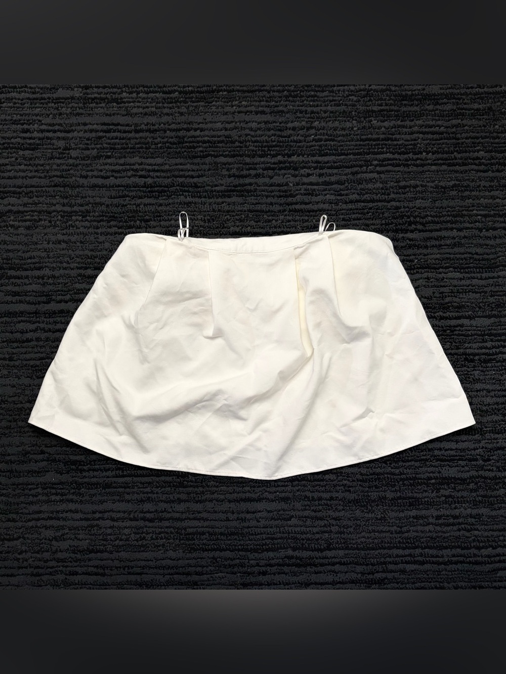 Zara Pleated Strapless Top